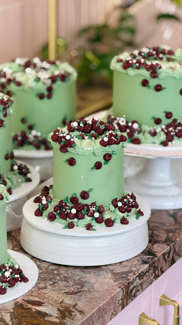 Sage & Burgundy Vintage