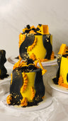 Construction Waves Cake