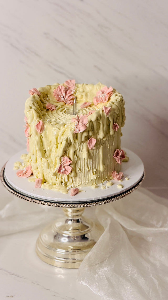 Vintage Candle Cake