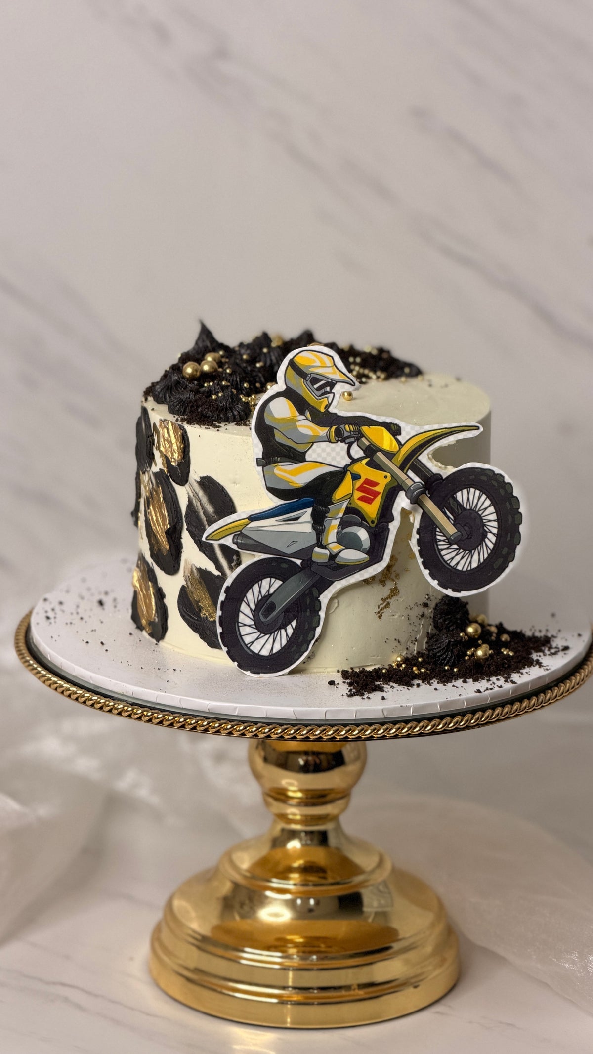 Dirt Bike Cake