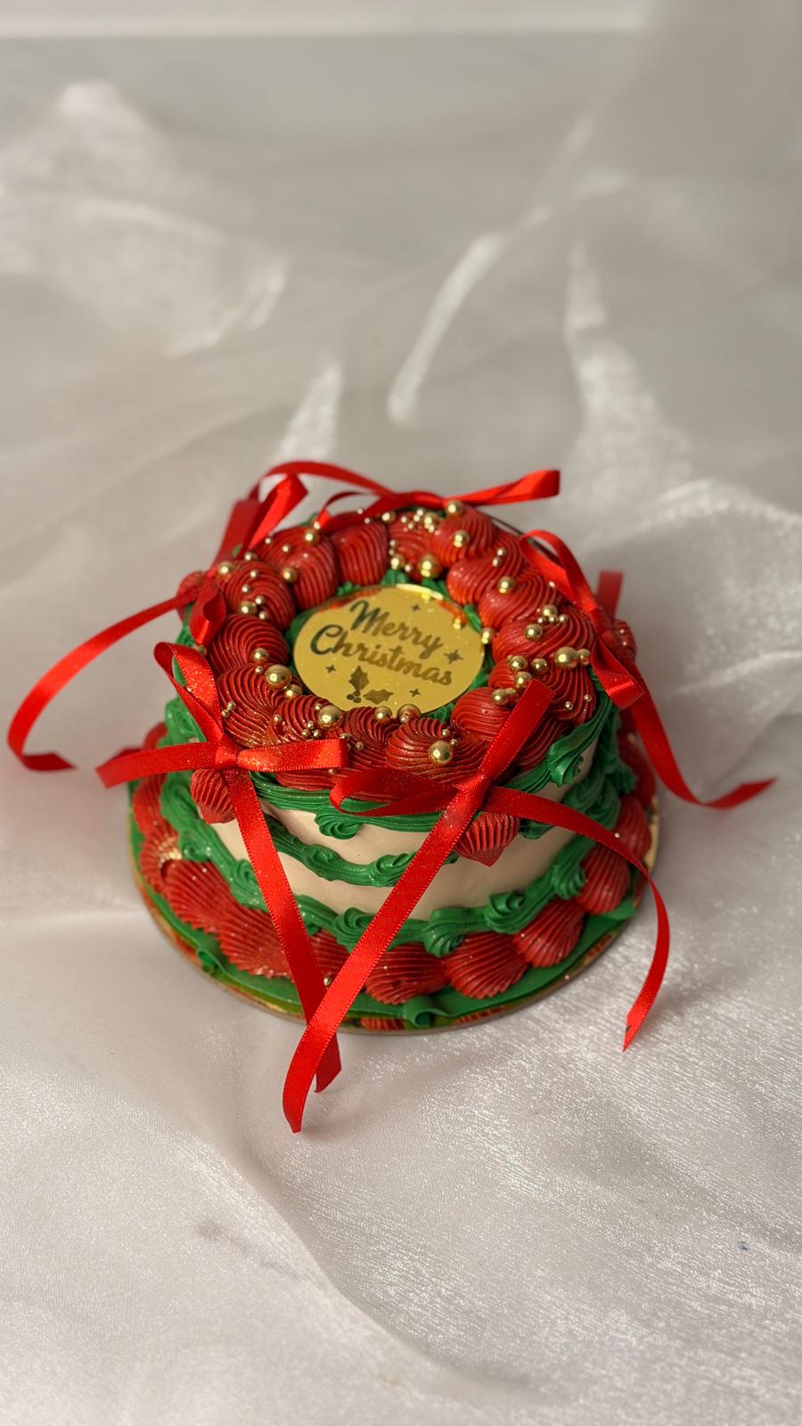 Christmas Vintage Cake