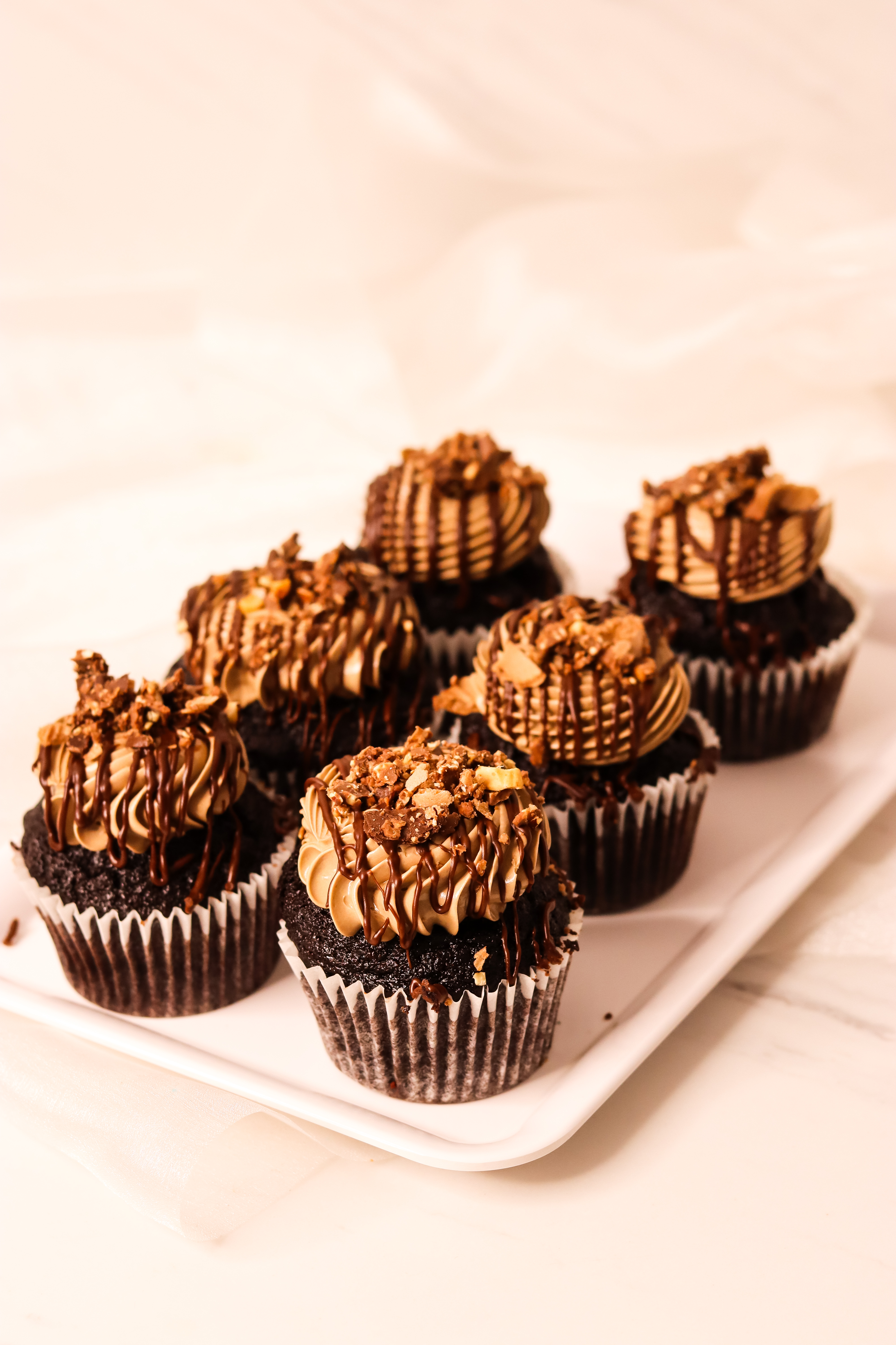 Nutella Ferrero Cupcakes